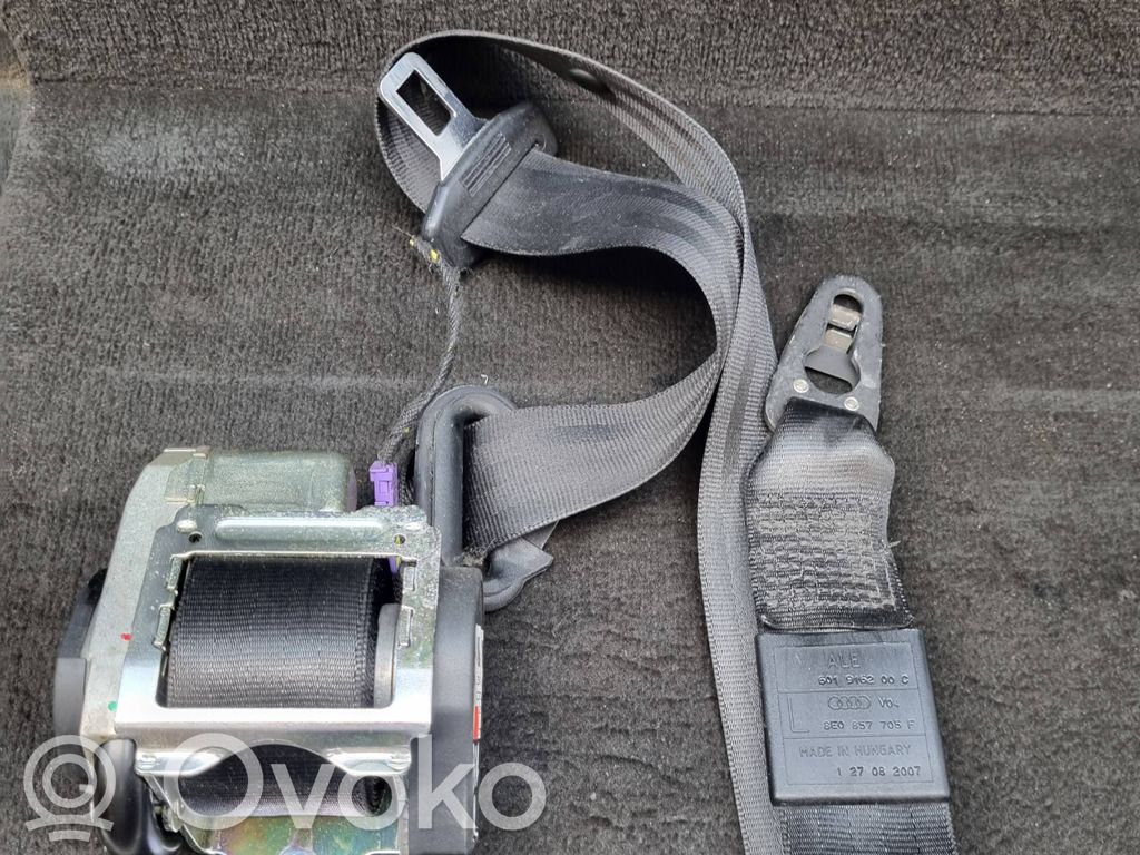 Audi A4 S4 B7 8E 8H Pas bezpieczeństwa fotela przedniego 