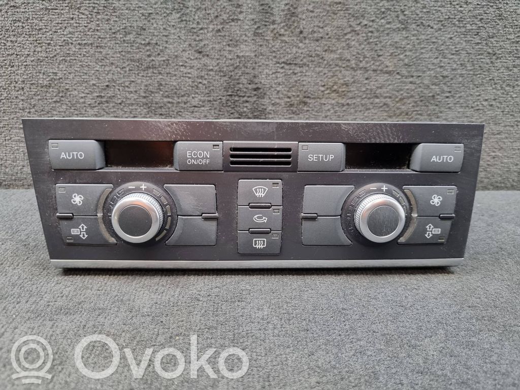 Audi A6 S6 C6 4F Climate control unit 