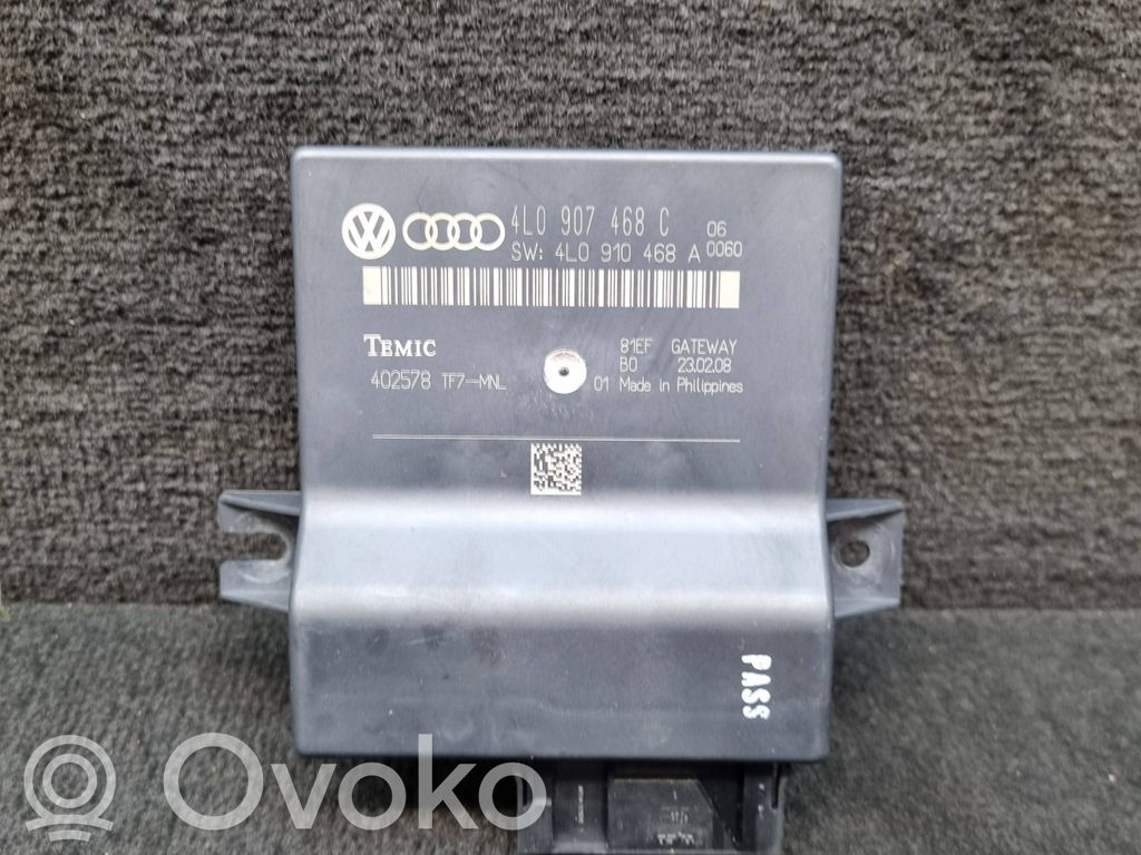 Audi A6 S6 C6 4F Gateway control module 