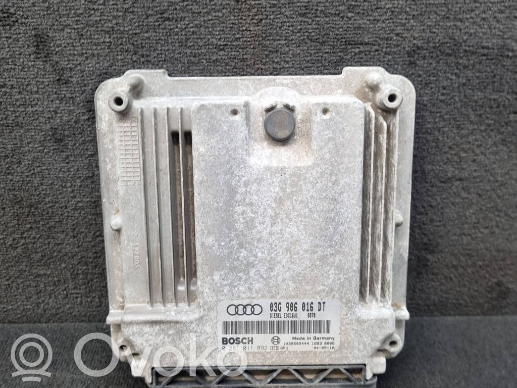 Audi A3 S3 8P Engine control unit/module 