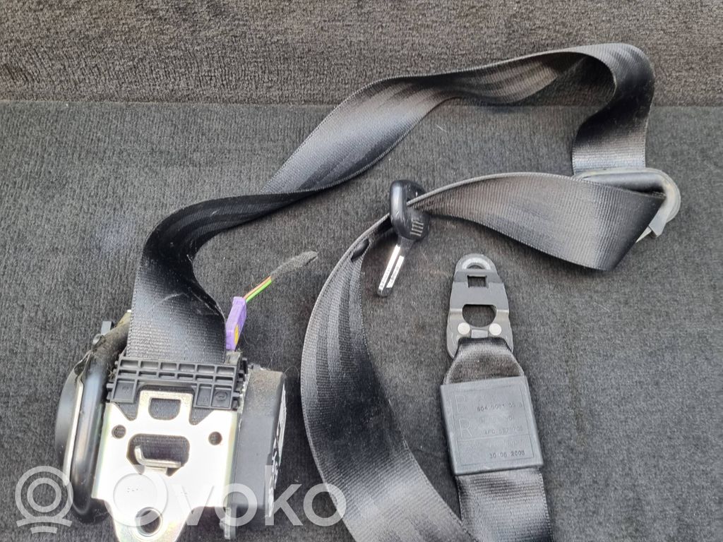 Audi A6 S6 C6 4F Cinturón delantero 