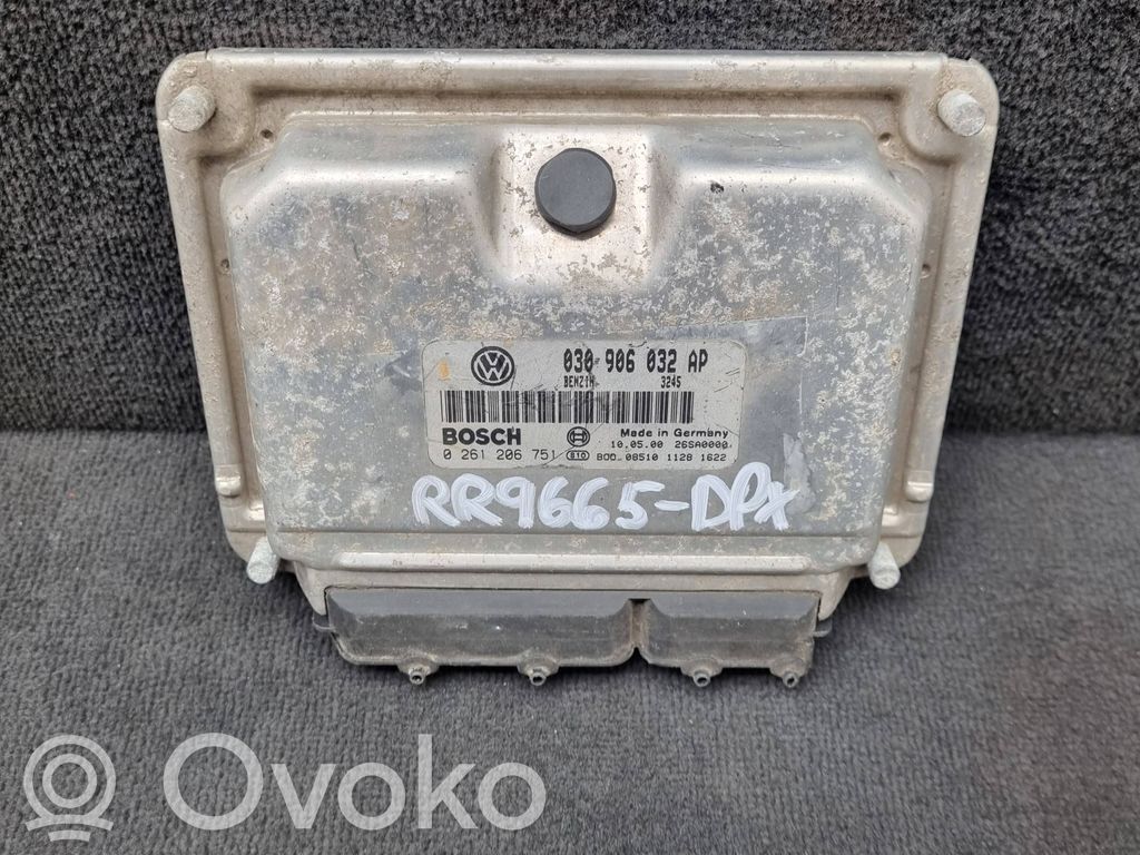 Volkswagen Polo III 6N 6N2 6NF Engine control unit/module 