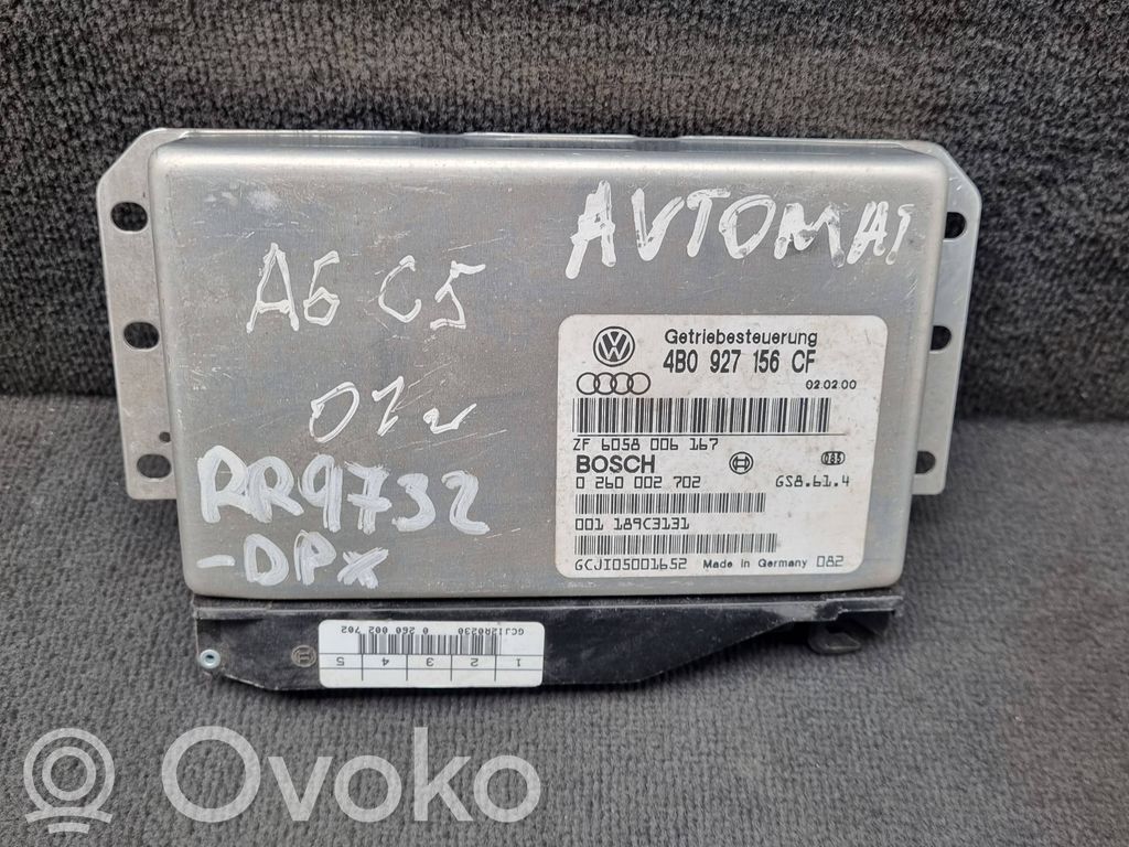 Audi A6 S6 C5 4B Gearbox control unit/module 