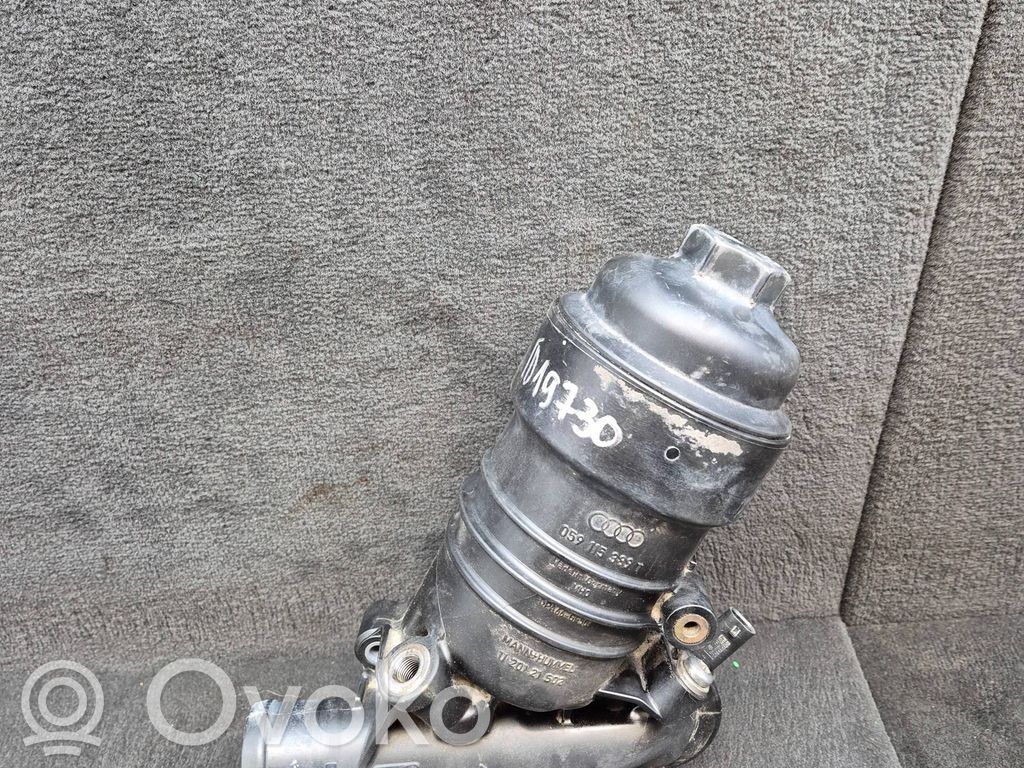Audi A6 S6 C7 4G Oil filter mounting bracket 