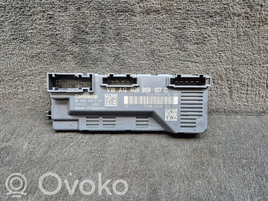 Audi A6 S6 C7 4G Tailgate/trunk control unit/module 