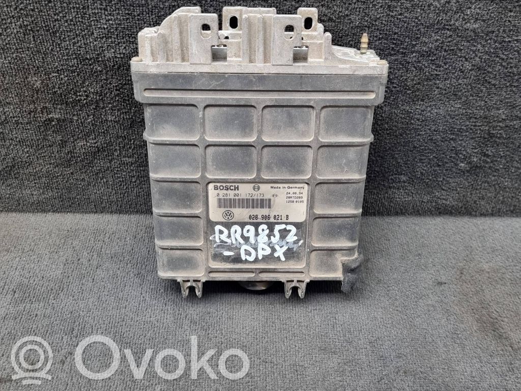 Engine control unit/module   028906021B,0281001172