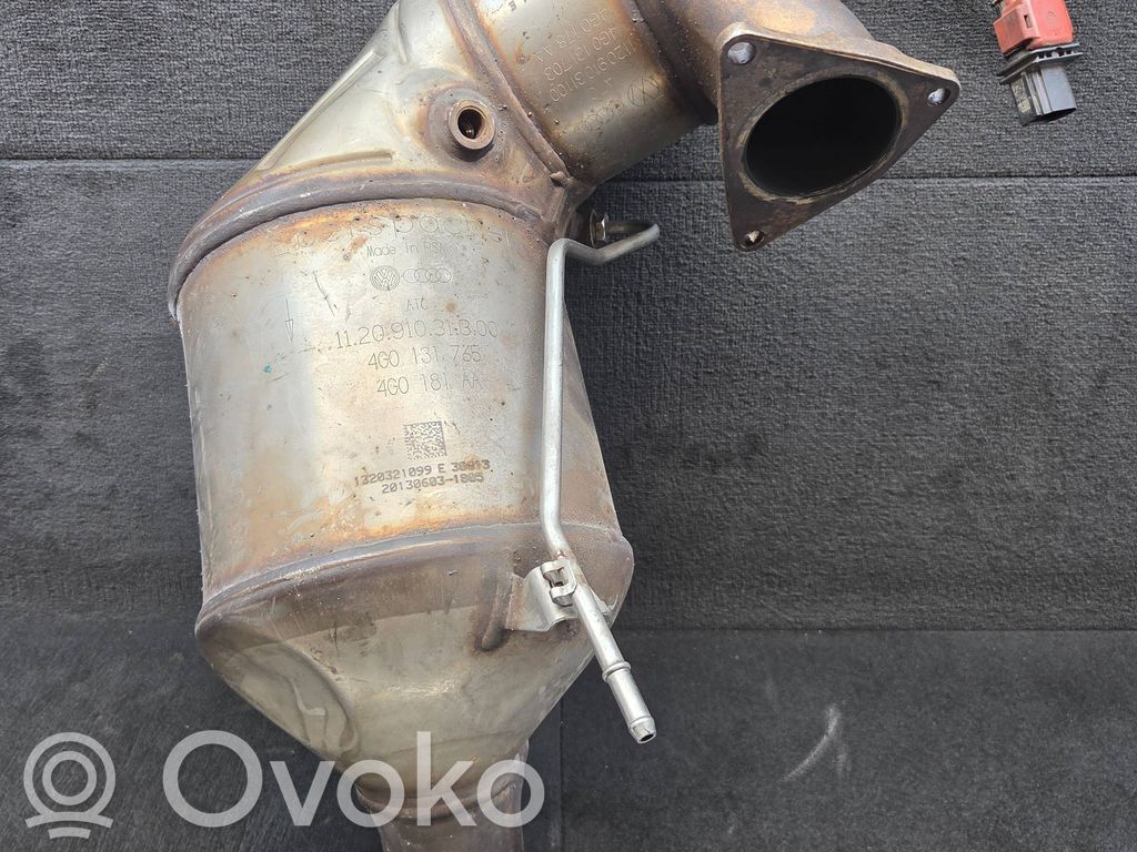 Audi A6 S6 C7 4G Filtro de partículas del catalizador/FAP/DPF 