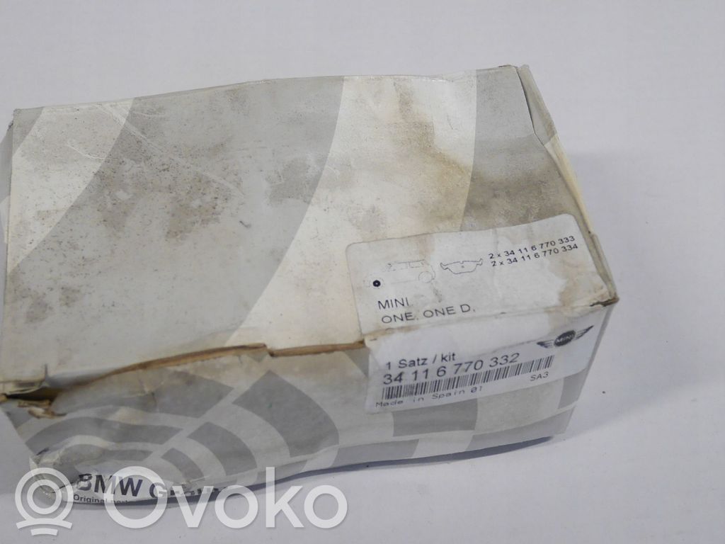 Klocki hamulcowe tylne   6770332,MINIR50R52R53