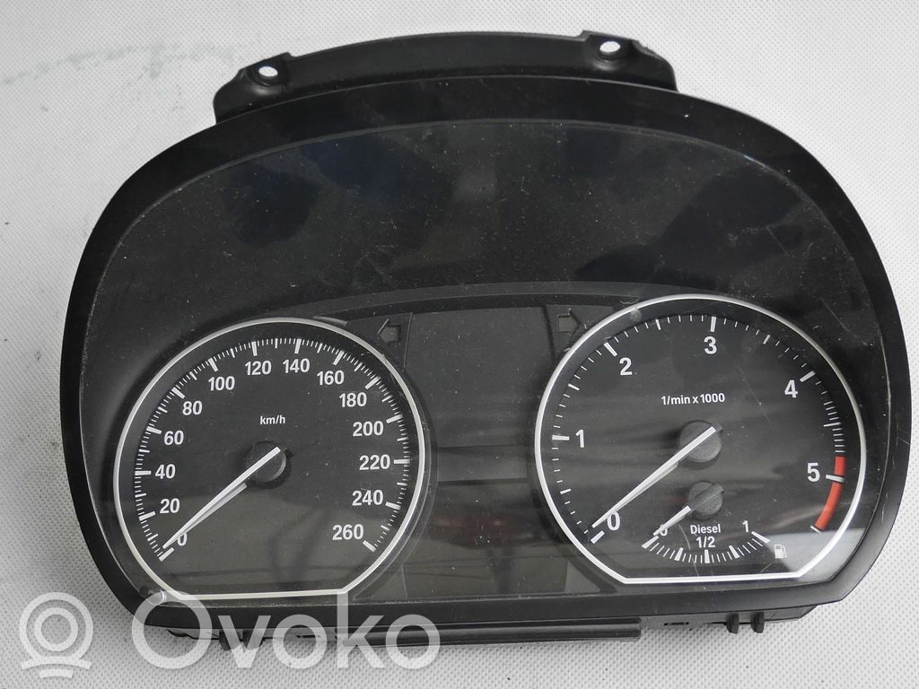 BMW 1 E81 E87 Speedometer (instrument cluster) 