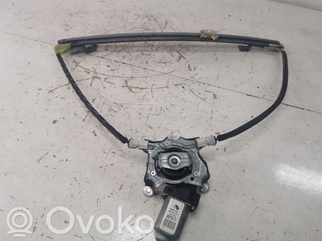 Renault Scenic I Front door window regulator with motor 
