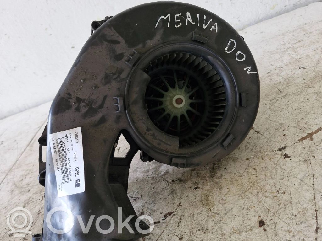 Opel Meriva A Mazā radiatora ventilators 