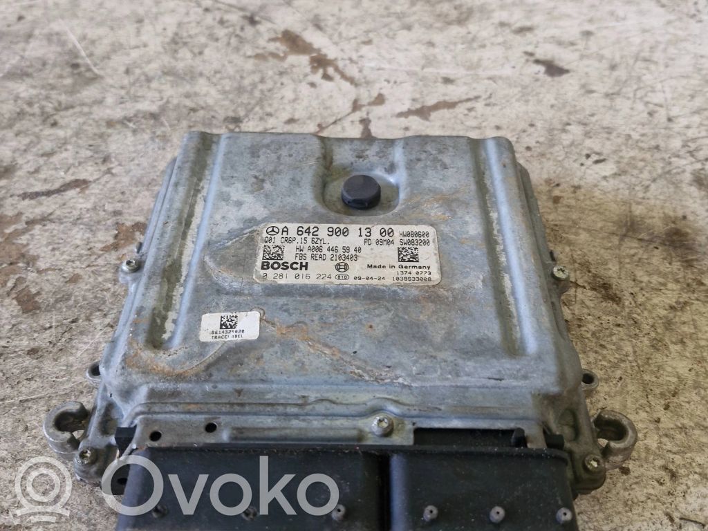 Engine control unit/module   A6429001300,A0064465940,0281016224