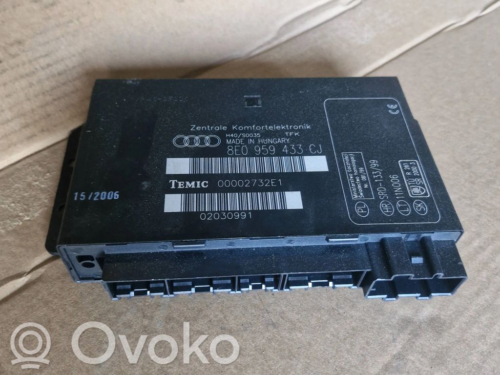 Audi A4 S4 B7 8E 8H Module confort 