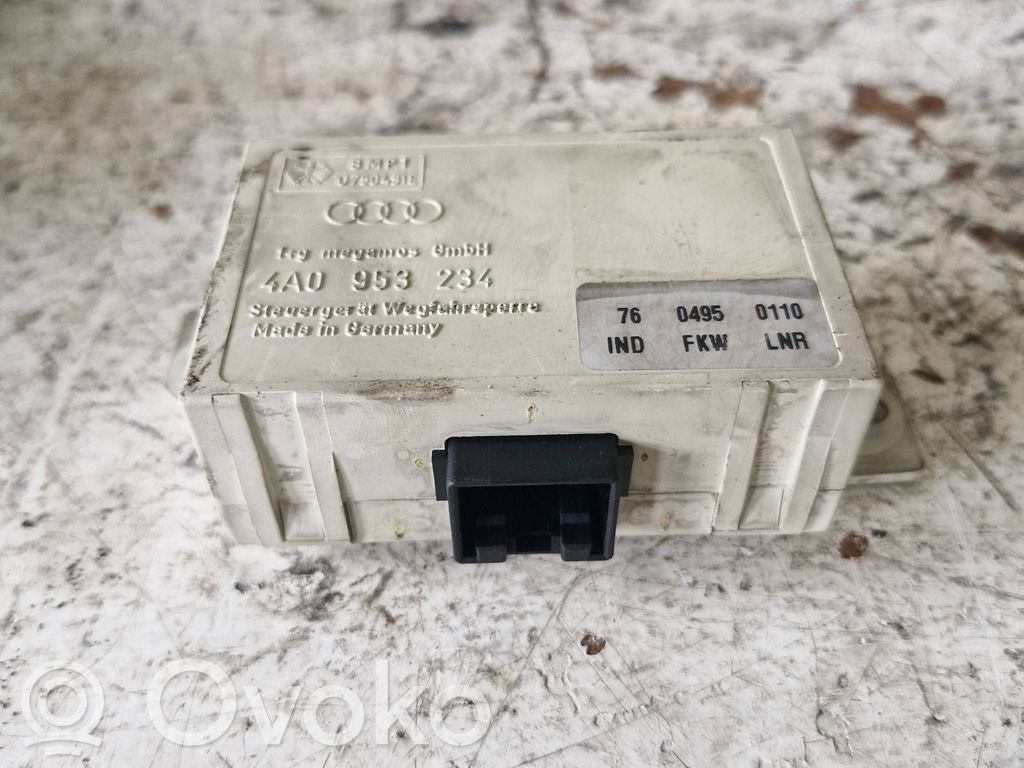 Immobilizer control unit/module   4A0953234,7604950110