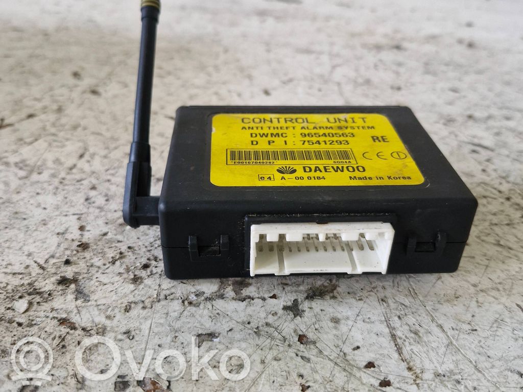Chevrolet Kalos Immobilizer control unit/module 