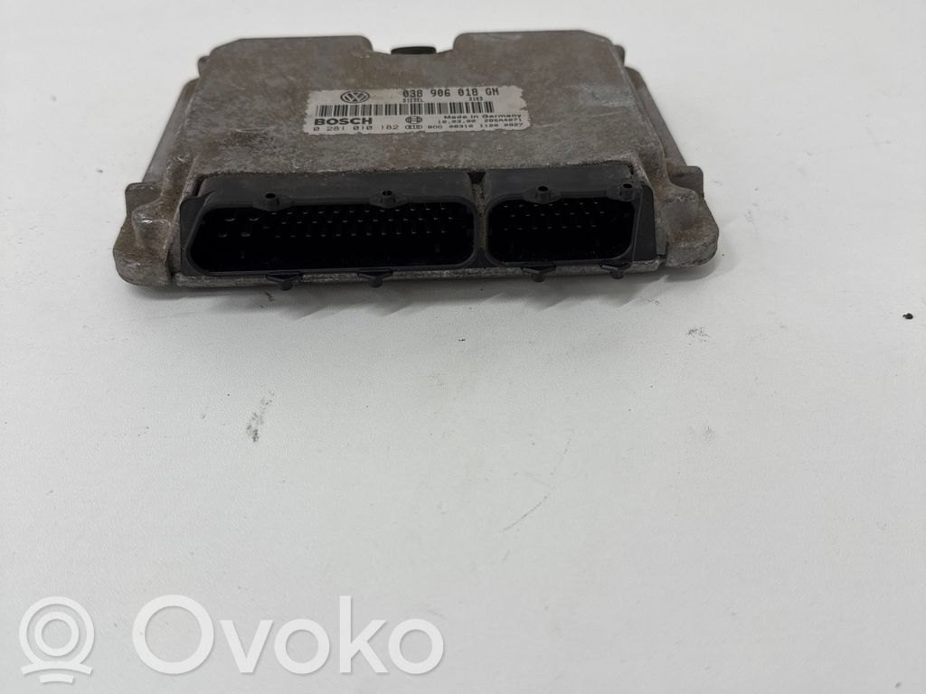 Engine control unit/module   038906018GN,0281010182,28SA4071