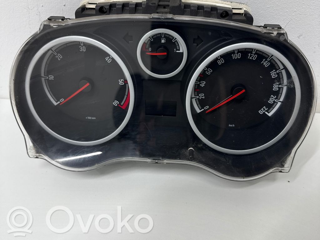 Opel Corsa D Speedometer (instrument cluster) 