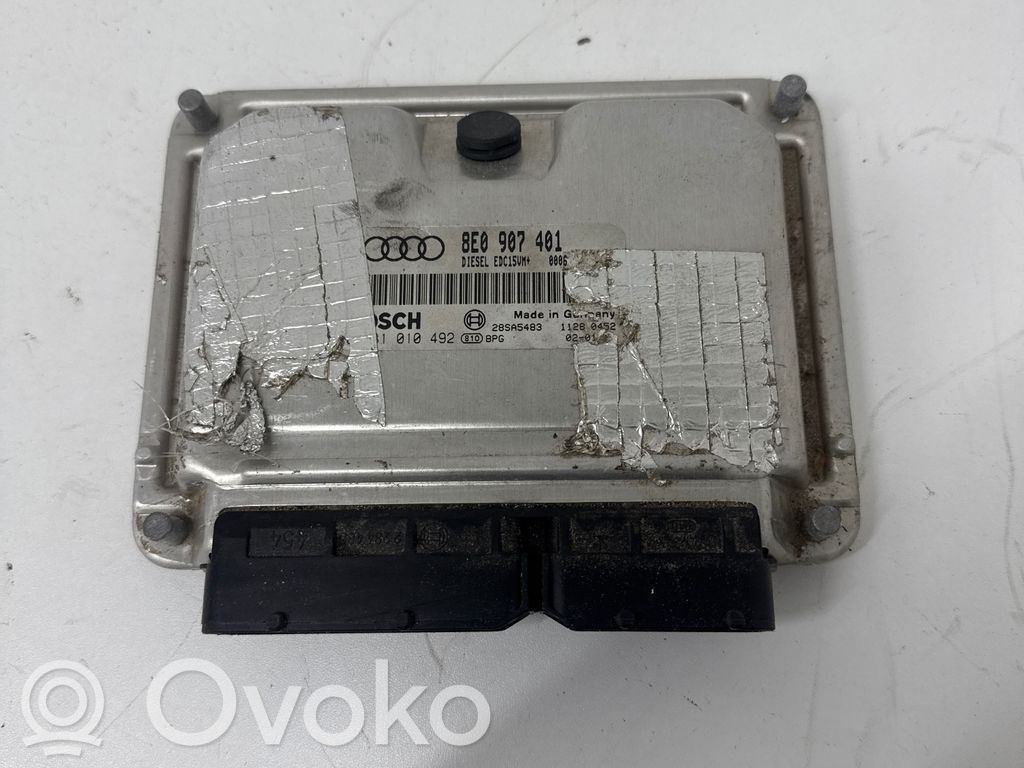 Engine control unit/module   8E0907401,28SA5483,11280452