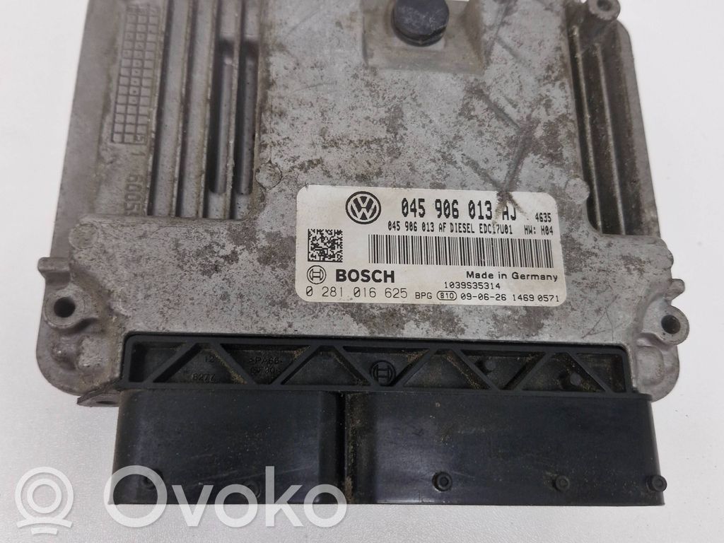 Engine control unit/module   045906013AJ,0281016625,045906013AF