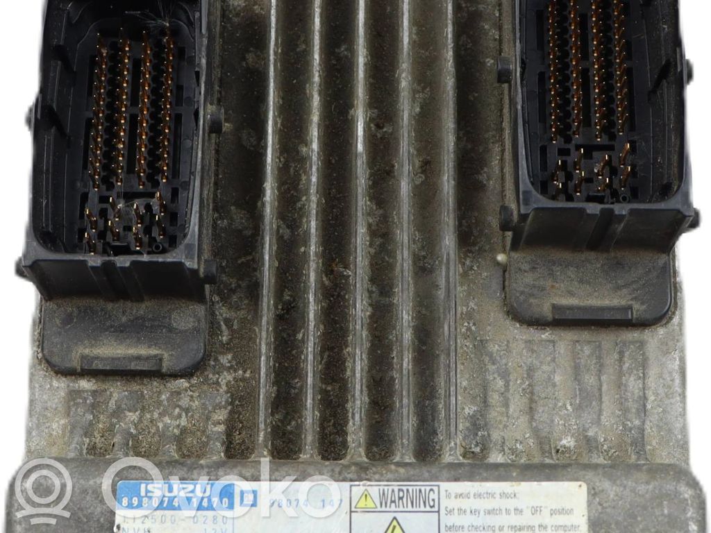 Opel Meriva A Engine control unit/module 