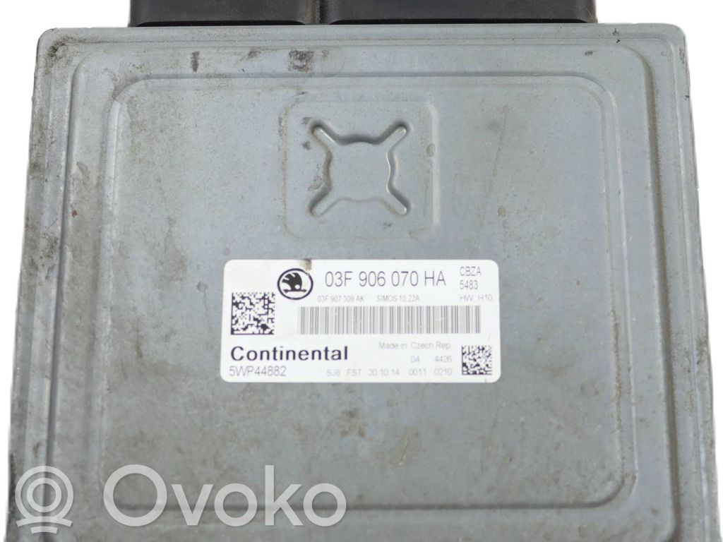 Skoda Rapid (NH) Engine control unit/module 