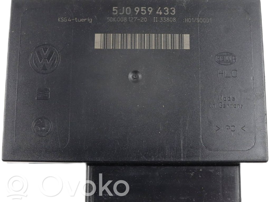 Skoda Fabia Mk2 (5J) Moduł / Sterownik komfortu 