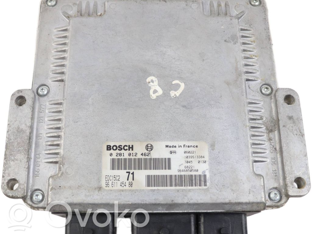 Peugeot 807 Engine control unit/module 