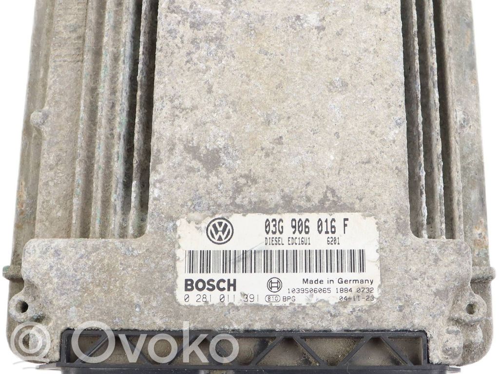 Skoda Octavia Mk2 (1Z) Engine control unit/module 