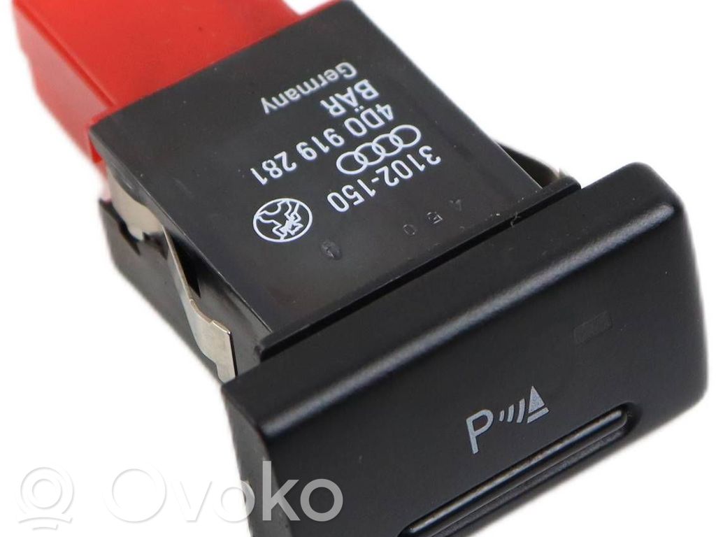Parking (PDC) sensor switch   4D0919281,3102150
