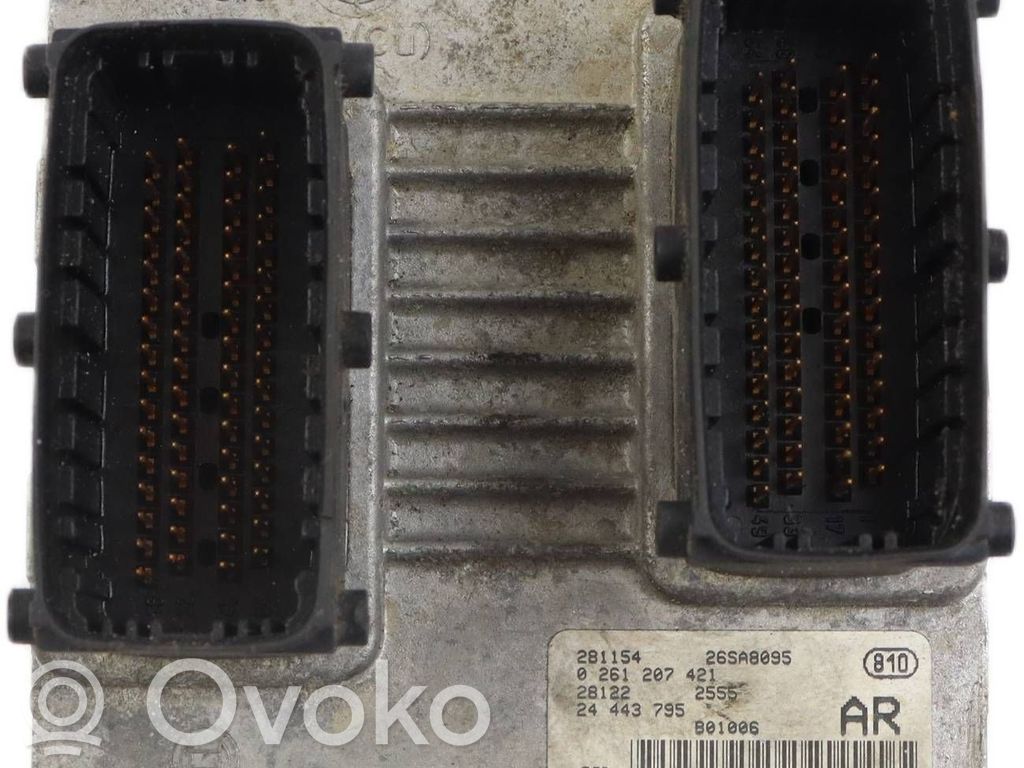 Opel Corsa C Moottorin ohjainlaite/moduuli 