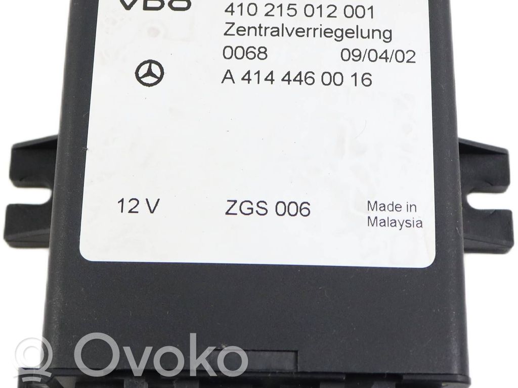 Mercedes-Benz Vaneo W414 Sterownik / Moduł centralnego zamka 