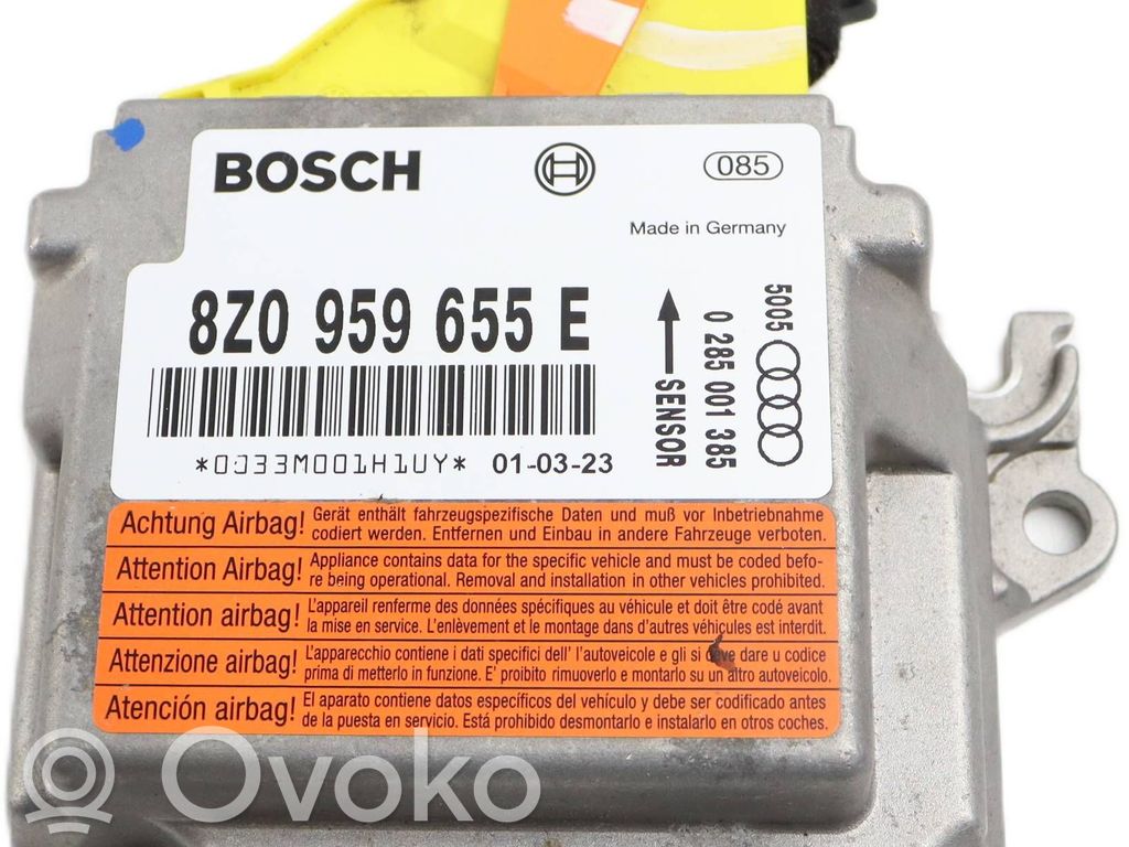 Audi A2 Airbag control unit/module 