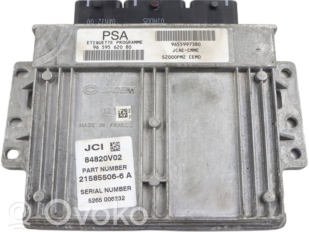 Citroen C5 Engine control unit/module 