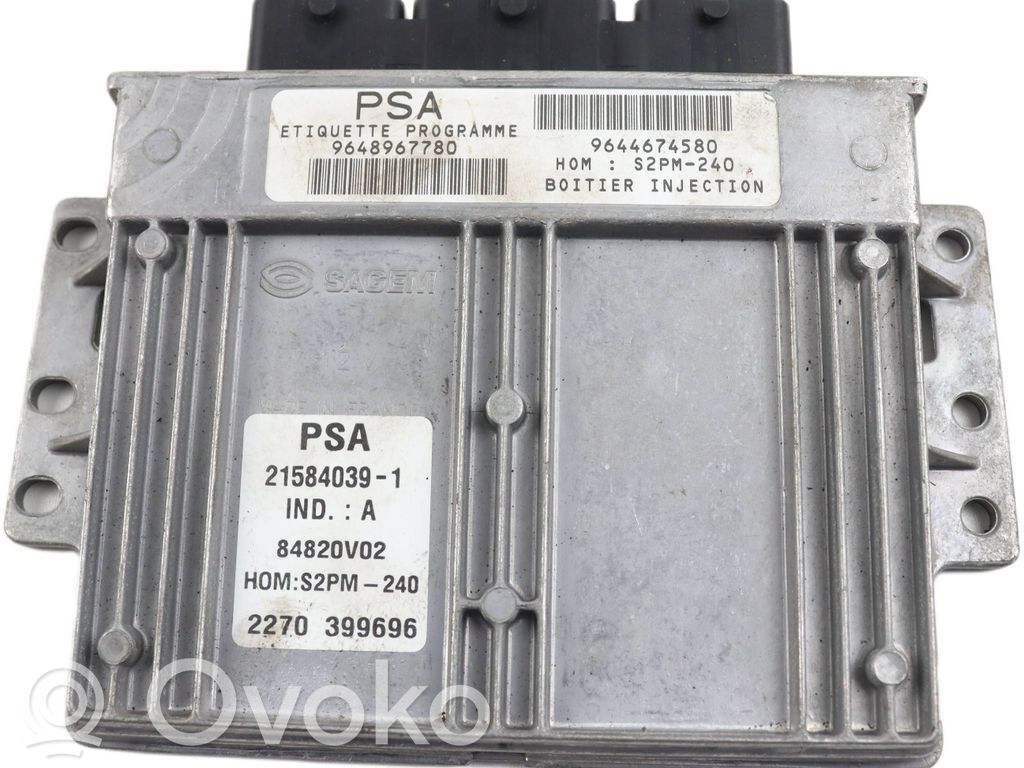 Citroen C5 Engine control unit/module 