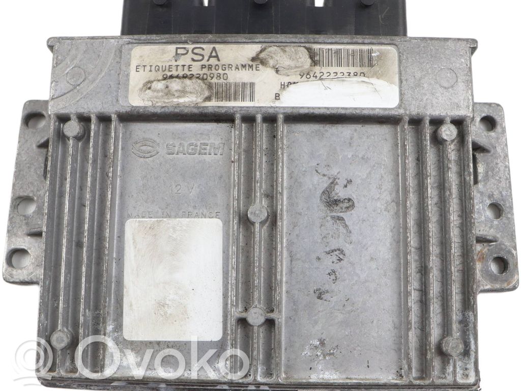Engine control unit/module   9642222380,9649220980