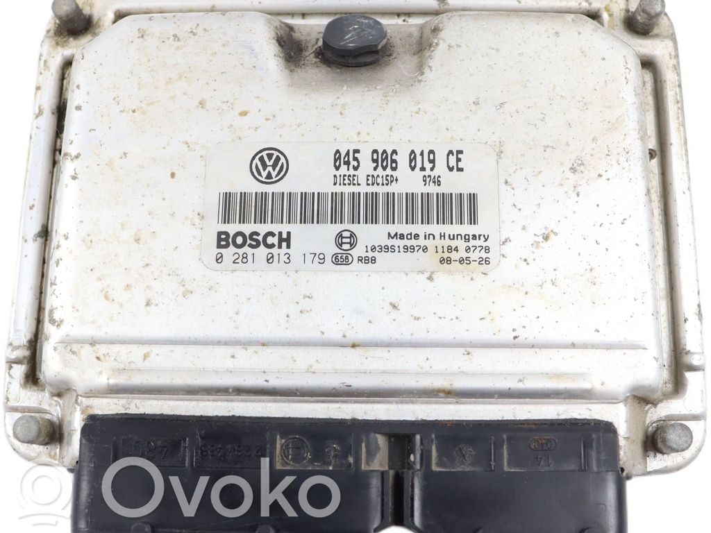 Engine control unit/module   045906019CE,1039S19970,0281013179