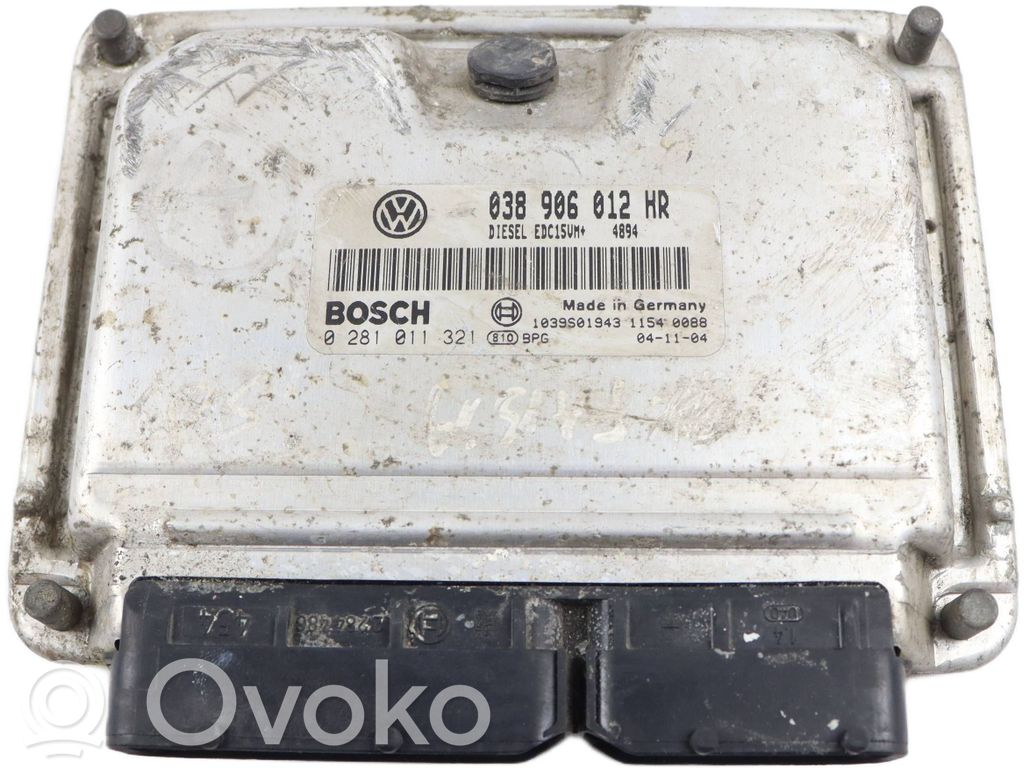 Skoda Fabia Mk1 (6Y) Sterownik / Moduł ECU 