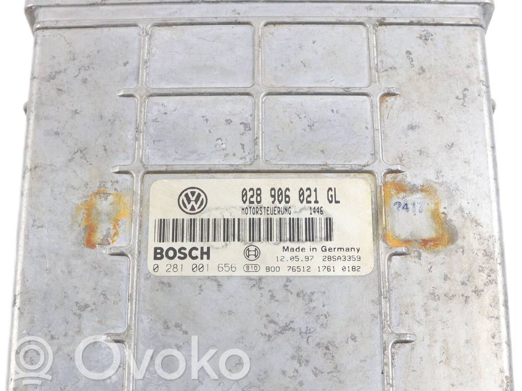 Engine control unit/module   028906021GL,0281001656,28SA3359