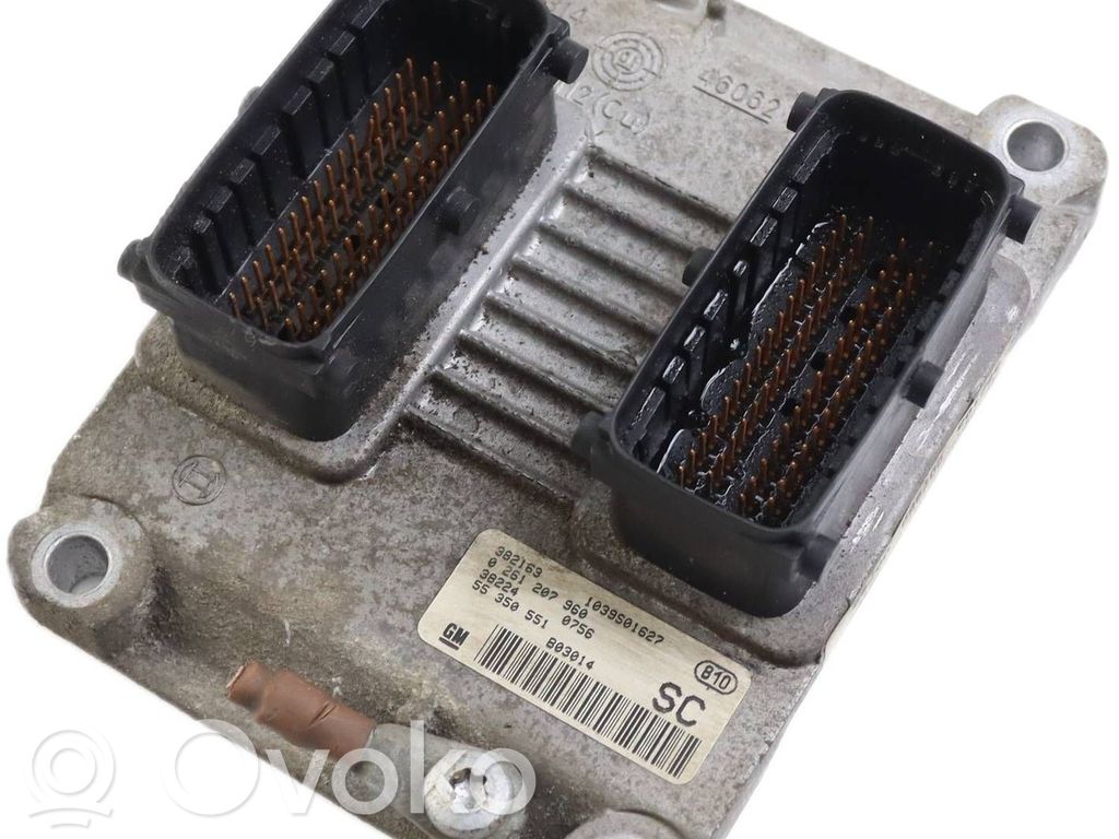 Opel Corsa C Engine control unit/module 