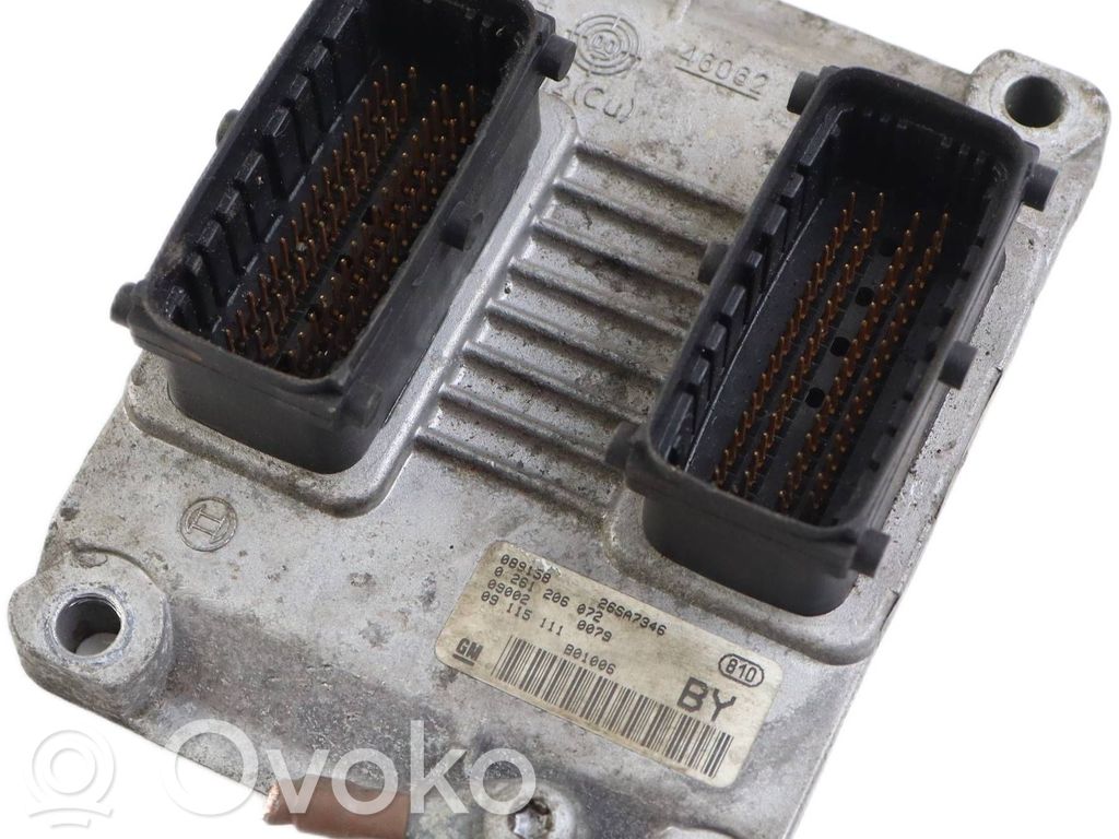 Opel Corsa C Engine control unit/module 