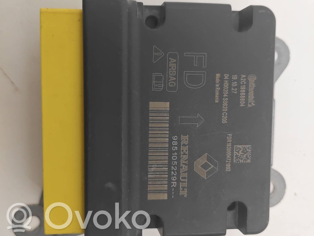 Renault Captur II Module de contrôle airbag 