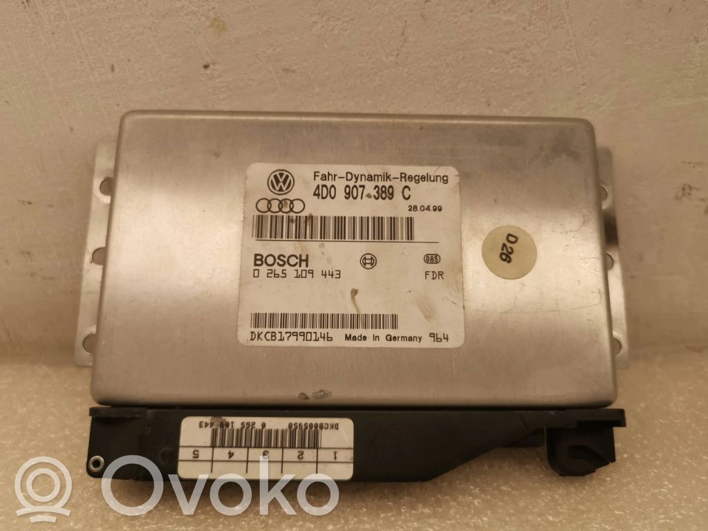 Audi A8 S8 D2 4D ESP (stability system) control unit 