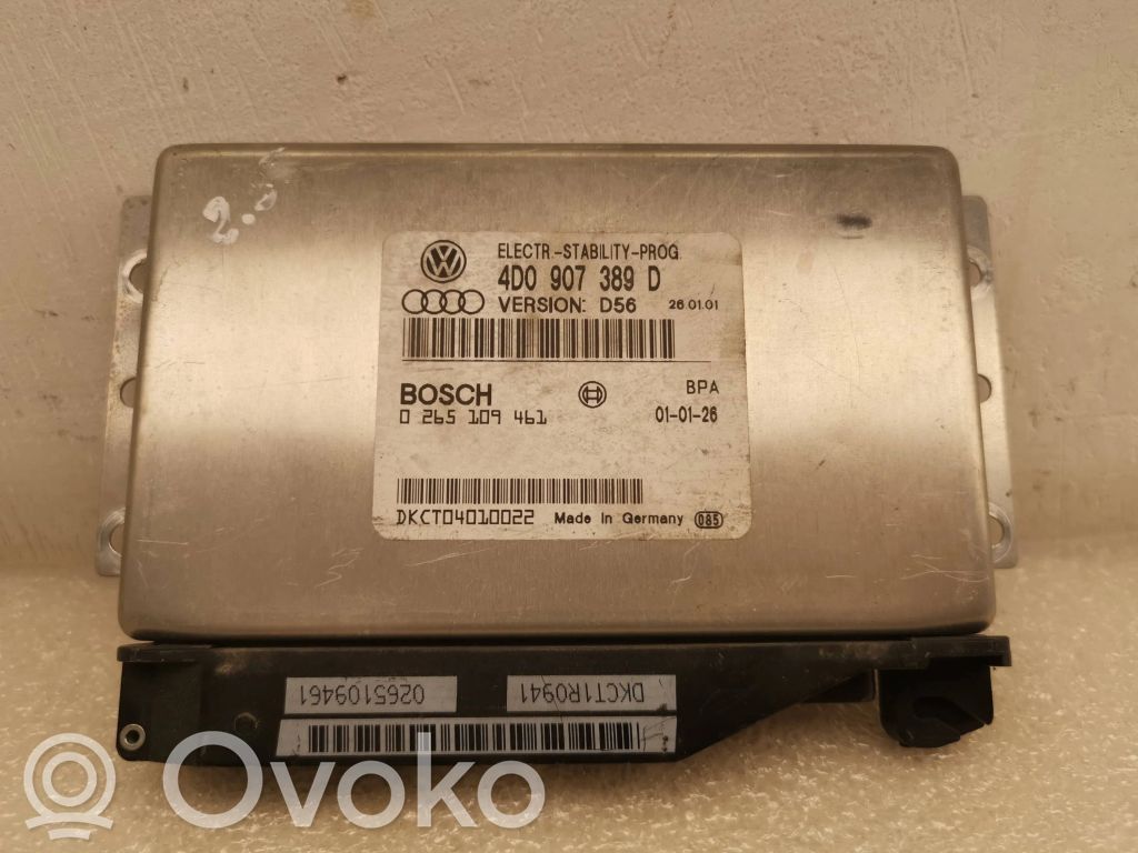 Audi A8 S8 D2 4D ESP (stability system) control unit 