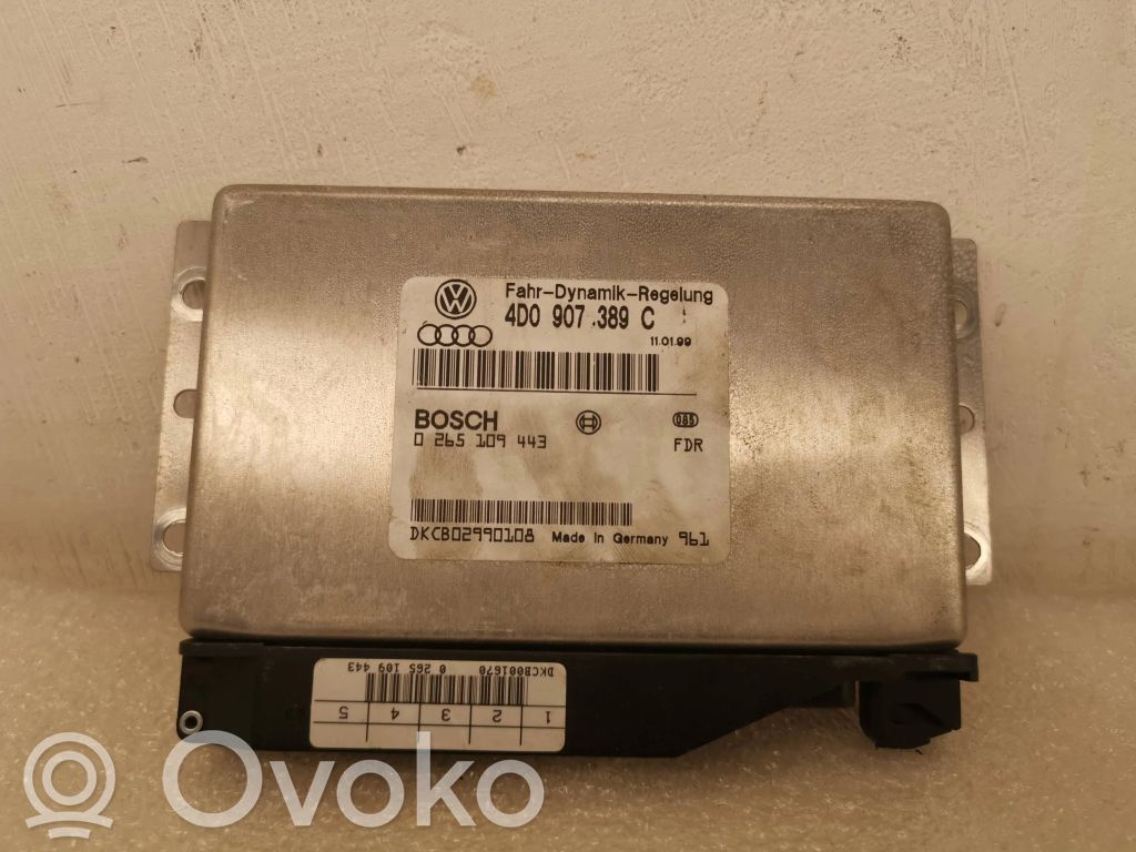Audi A8 S8 D2 4D ESP (stability system) control unit 