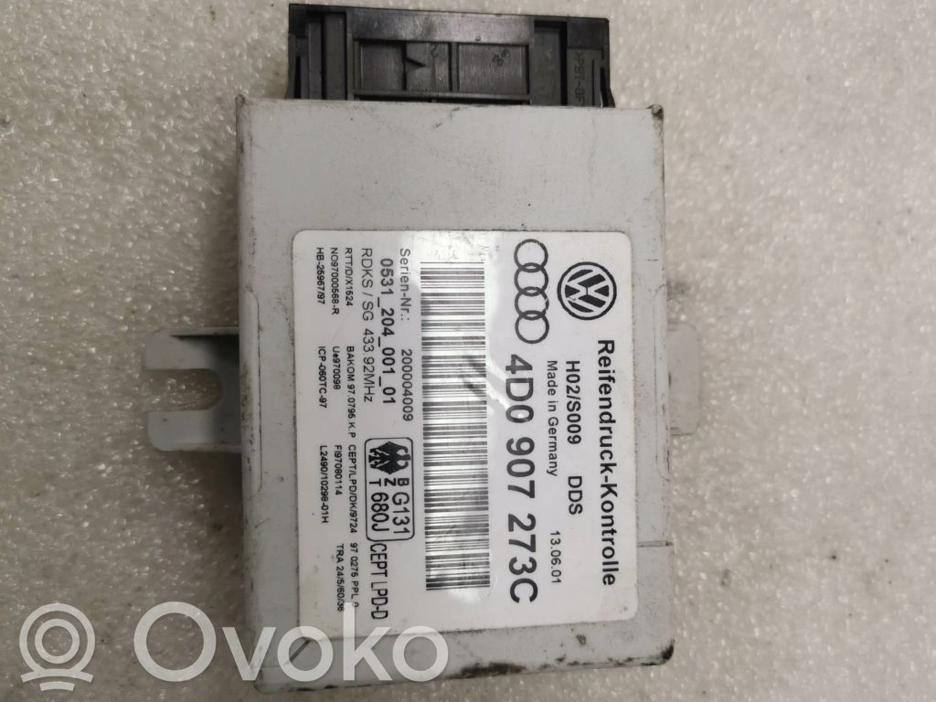 Module de pression des pneus   4D0907273C,053120400101