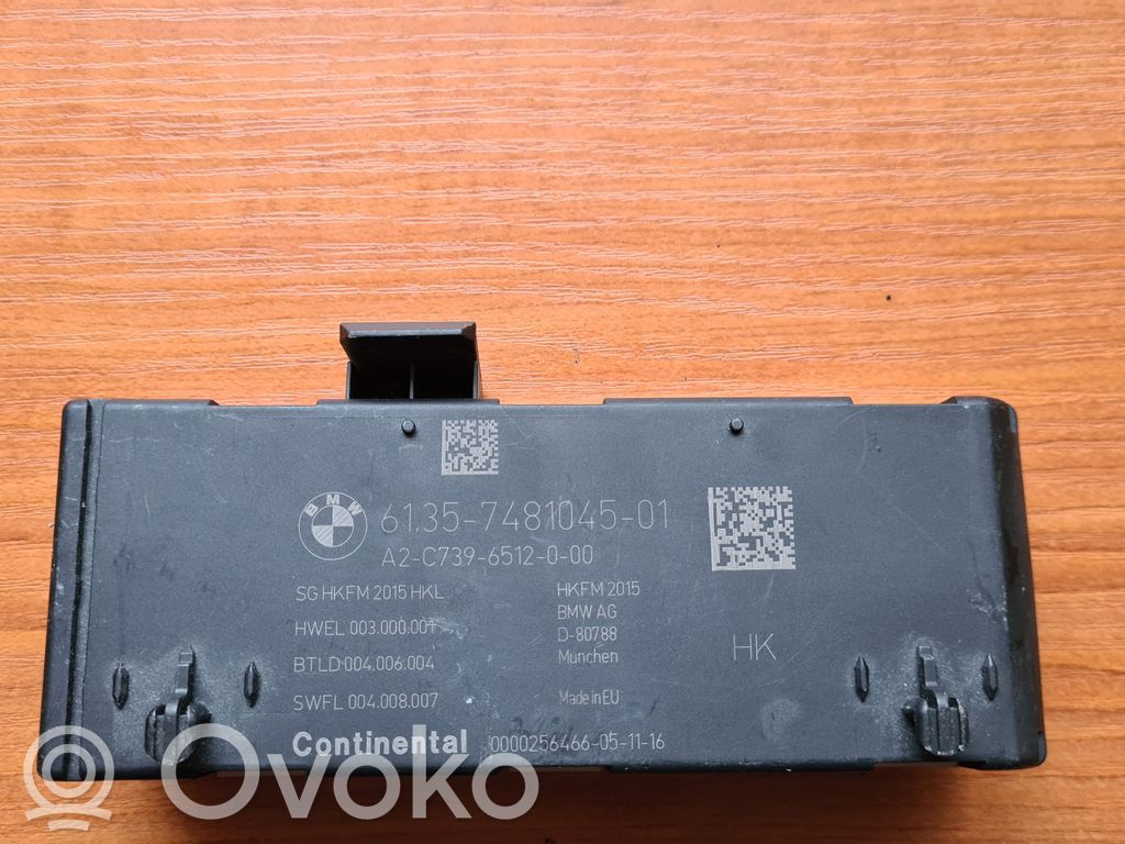 BMW 7 G11 G12 Unitate/modul comandă hayon/portbagaj 