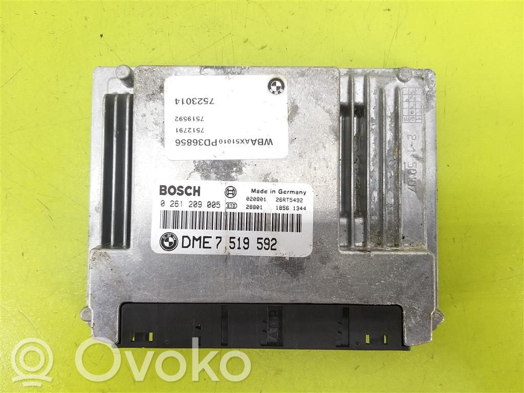 Unidad de control/módulo del motor   7519592