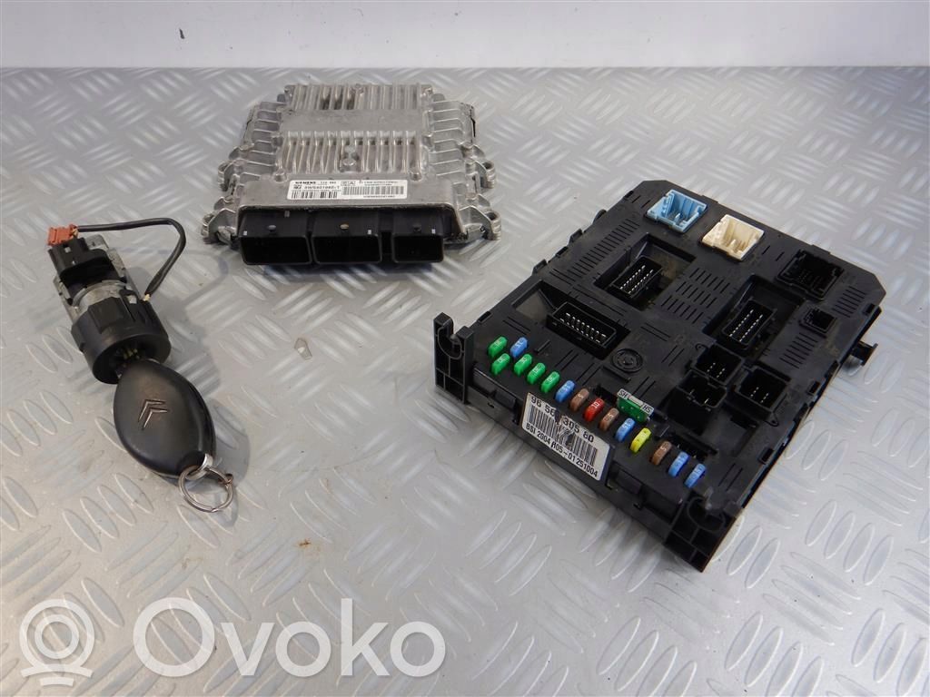Citroen C5 X Engine ECU kit and lock set 