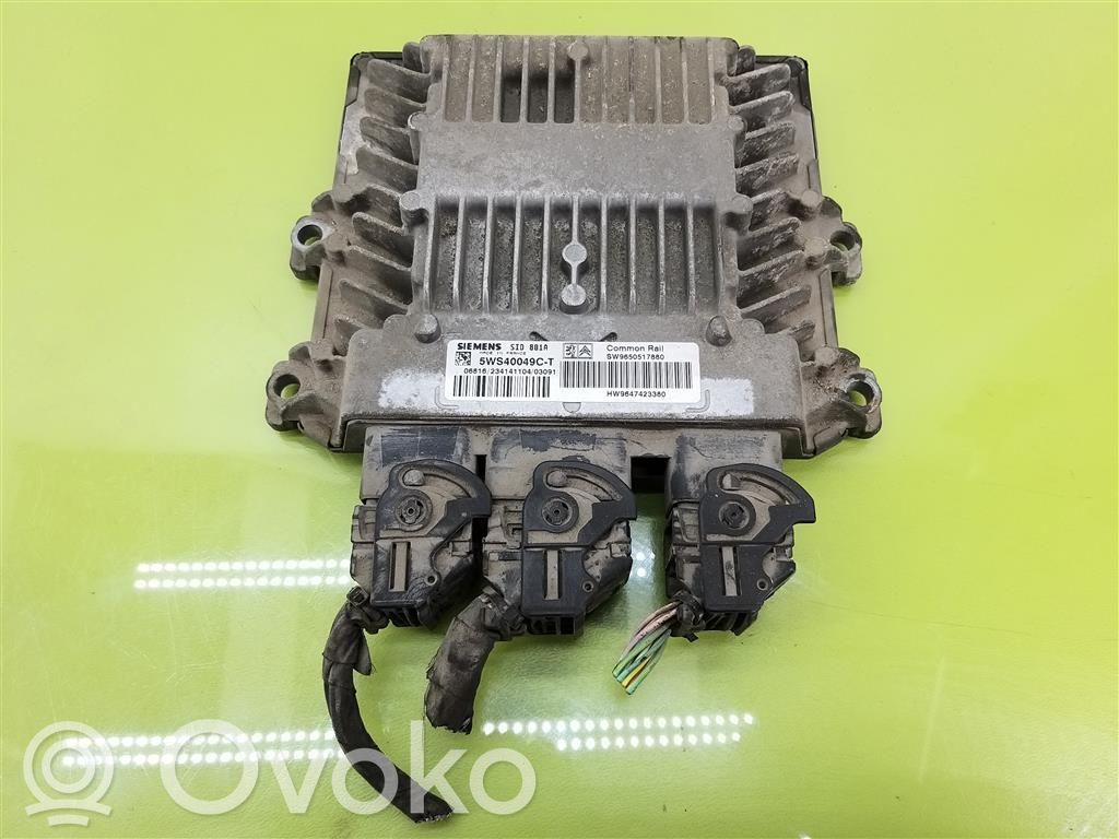 Peugeot Partner Engine control unit/module 