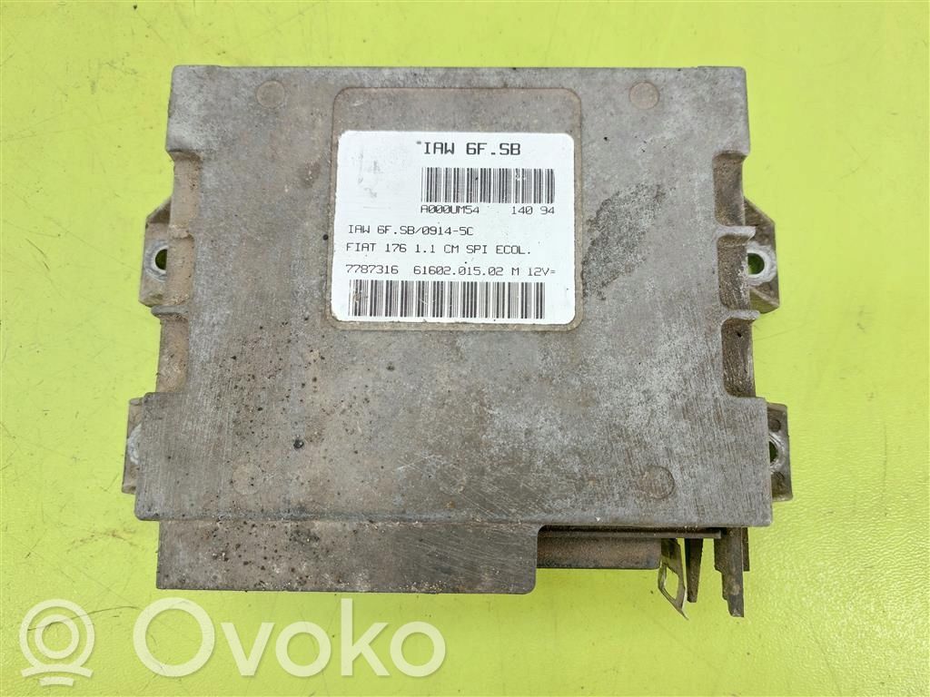 Fiat Punto Evo Engine control unit/module 